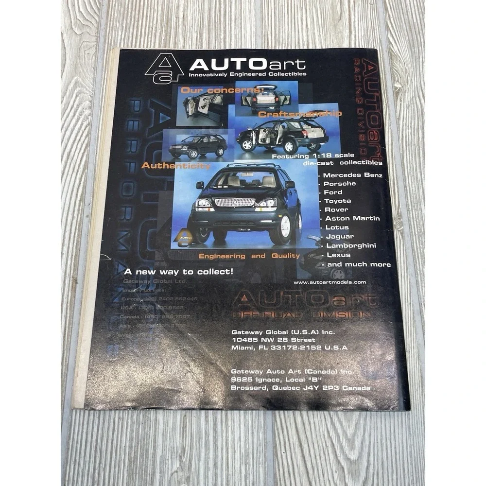 Scale Auto Enthusiast Magazine June 1999 Model Car Concept Ferrari NASCAR